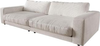 Big-Sofa Cubico 290x120 cm Cord Beige