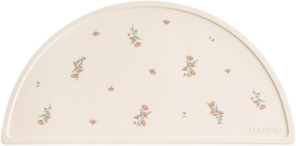 Mushie Silikon Matte / Platzdeckchen Pink Flowers