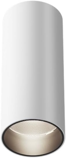 Maytoni Downlight Yin, Schwarz, 12 W, 900 lm, 12,5 cm (Höhe)