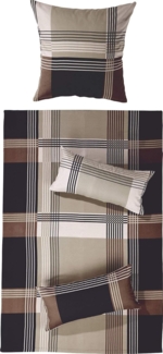 Erwin Müller Bettwäsche Bettwäsche, Biber, Edelflanell Karo