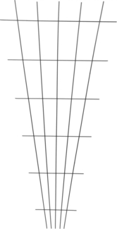 TrendLine Rosenspalier anthrazit 150x75 cm