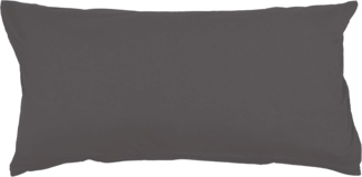 Traumschloss Exclusiv Edel-Jersey Kissenbezug anthrazit 40x80