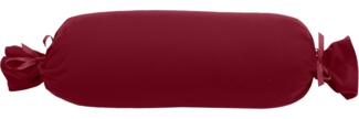 Traumschloss Exclusiv Edel-Jersey Kissenbezug bordeaux 15x40