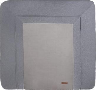 Baby's Only 407072 Wickelauflagenbezug Sparkle Glitzer silber grau melee 75x85 cm