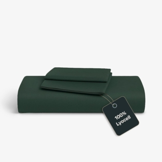 twenty:three® Bettwäsche Lyocell Bettwäsche Forest Green, Lyocell, Atmungsaktiv, Ultraweich, 100% TENCEL™ Lyocell, Nachhaltig