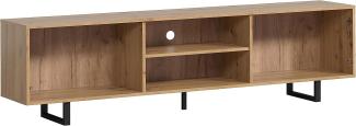 trendteam TV-Lowboard Fernsehtisch Schrank Unterschrank Sentra 184 x 52 x 40 cm