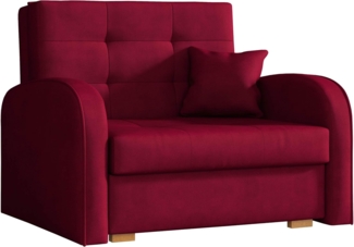 Mirjan24 'Viva Gold I' Schlafsofa, Rot, 85 x 98 x 102 cm