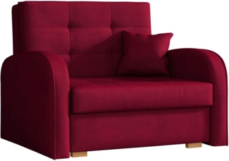 Mirjan24 'Viva Gold I' Schlafsofa, Rot, 85 x 98 x 102 cm