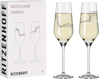 Ritzenhoff 3711002 Champagner 2er-Set 002 KRISTALLWIND Romi Bohnenberg 2021