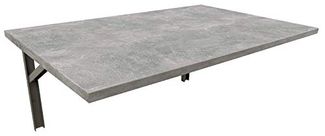 mikon 60x40 Wandtisch Wandklapptisch Küchentisch Schreibtisch Esstisch | Beton