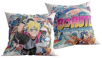 Boruto Dekokissen Kuschelkissen (1 Stk.) 40x40 cm aus Polyester
