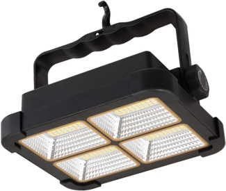 LED Solarleuchte, Strahler, IP44, schwarz, dimmbar, H 14,5cm