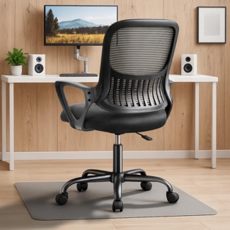 DUMOS Barhocker Barstuhl mit Sitzkissen Aus Pu-leder Und Metallbein BarStool mit lehne (2er Set), gepolstertes Leder,Stahlgestell,Sitzhöhe 40 cm, 66 cm, 74 cm