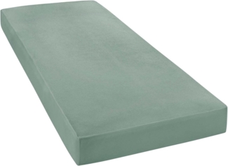 Janine Spannbettlaken ELASTIC 5002, Jersey-Elasthan, Gummizug: rundum, (1 Stück), für Matratzen bis 35 cm Höhe, 95% Baumwolle, hochwertig, langlebig