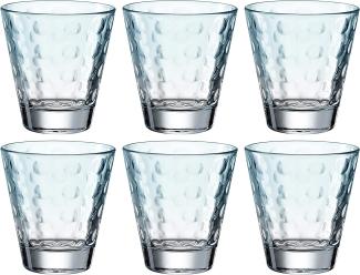 LEONARDO Gläser-Set OPTIC, Glas, 215 ml, 6-teilig