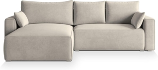 Masseno Ecksofa FORIL mit Schlaffunktion L-Form, Sofa mit Bettkasten