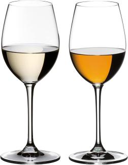 Sauvignon Blanc/Dessertwein 2er-Set Vinum Riedel Weissweinglas, Spülmaschinenfest