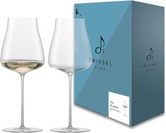 Zwiesel Glas 2 Stück Riesling Grand Cru Weißweinglas The Moment handgefertigt· spülmaschinenfest 122096