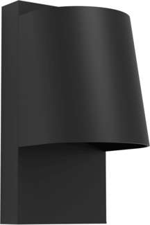 Eglo 900691 Wandleuchte STAGNONE Alu, Stahl schwarz GU10 1X4,6W IP54 L:10cm H:20. 5cm