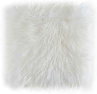 LUXOR living Stuhlkissen Sitzauflage Lammfell, Sitzauflage, rund oder eckig, echtes Lammfell, auch als 4er Set