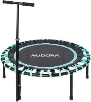 HUDORA Trampolin Sky 110cm Fitnessgerät, schwarz/türkis