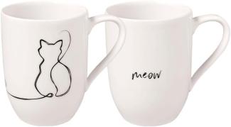 Villeroy & Boch Statement Kaffeebecher 280 ml 2er Set Cat - DS