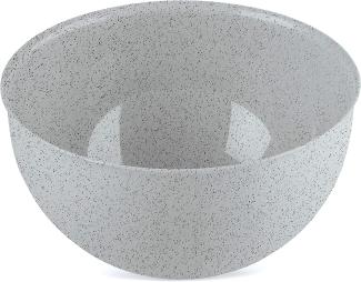 Koziol Palsby M Schüssel, Schale, Schälchen, Salatschüssel, Obstschale, Kunststoff, Organic Grey, 2 L, 3805670