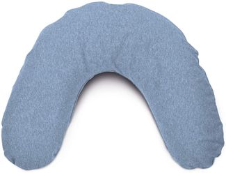 Theraline Nackenkissen mittel inkl. Bezug Mikroperlen Melange blau-grau Bamboo