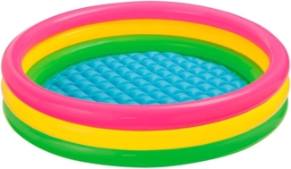 Intex 'Baby Pool Sunset Glow Pool Ø 114x25 cm', rund, mehrfarbig