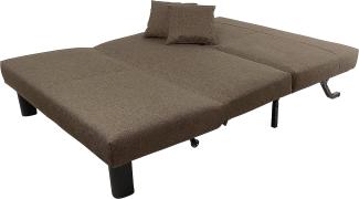 Max Winzer Faltsofa Columbus 145 x 100 x84 cm sahara