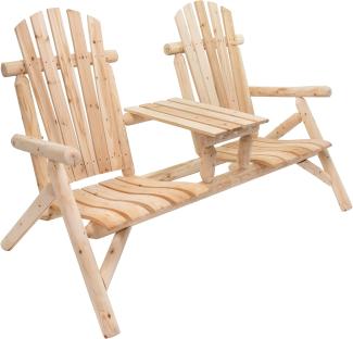 Timber Gartenbank, Tannen Holz, FSC 100, für 2 Personen