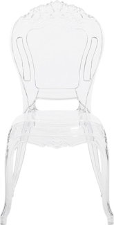 Esszimmerstuhl transparent 2er Set VERMONT
