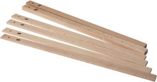 Birkmann Easy Baking Ausroll-Hölzer, Ausroller, Backzubehör, Küchenhelfer, Holz, 35 cm, 340558