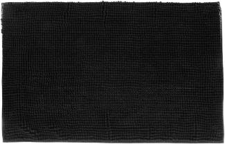 Badteppich TAPIS MINI CHENILLE, 50x80 cm, schwarz - 5five Simple Smart