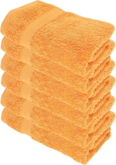 Julie Julsen Handtücher 6-Handtücher-Orange, Bio-Baumwolle (6-St)