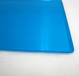 Tablett Aluminum 60x40 cm Serviertablett Gastrotablett Servierplatten