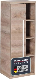 Fackelmann STANFORD Midischrank 42 cm, Braun, links