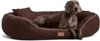 MARLON SOFT Orthopädisches Hundebett - 100x85cm, 01 Braun