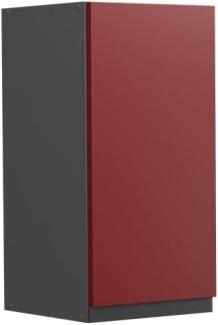 Vicco Hängeschrank R-Line, Rot/Anthrazit, 30 cm J-Shape