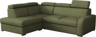 Ecksofa Apollo 2rRLXp mit Einstellbare Kopfstützen (Farbe: Crown 11, Seite: Links LXP+R+2R)