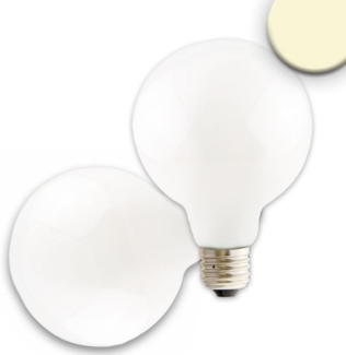 ISOLED E27 LED Globe G95, 8W, 360°, milky, warmweiß, dimmbar