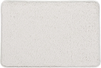 Kleine Wolke Trend Badteppich, Polyester, Weiß, 1 cm cm