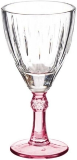 Weinglas Kristall Rosa 6 Stück (275 Ml)