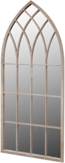 vidaXL Rustikaler Gartenspiegel Bogen 50×115 cm für Indoor und Outdoor 41226