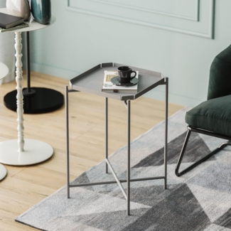 Couchtisch, 'SHB-008', 56 x 46 x 46, Grau