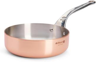 De Buyer Prima Matera Sauteuse Kupfer/Edels. 24cm gerade ind.