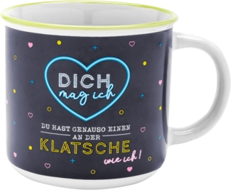 Sheepworld Tasse Kaffeetasse Teetasse 38cl für Lieblingsmenschen Klatsche 47862