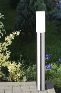 AquaPolo Pollerleuchte 100W AGL/Energiesparlampe Glas opal Leuchte Lampe