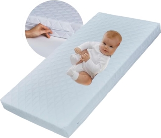 Kids Collective Kindermatratze SMART, Babymatratze 90x200 cm mit abnehmbarem Bezug, waschbar bei 60°C für Kinderbett, 200x90 cm, 8cm hoch, eco5 Zertifiziert