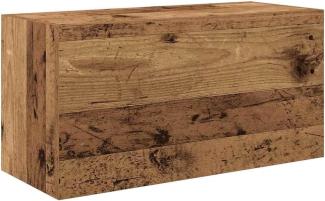 Bad-Wandschrank Altholz-Optik 60x25x30 cm Holzwerkstoff